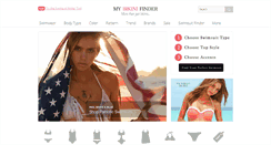 Desktop Screenshot of mybikinifinder.com